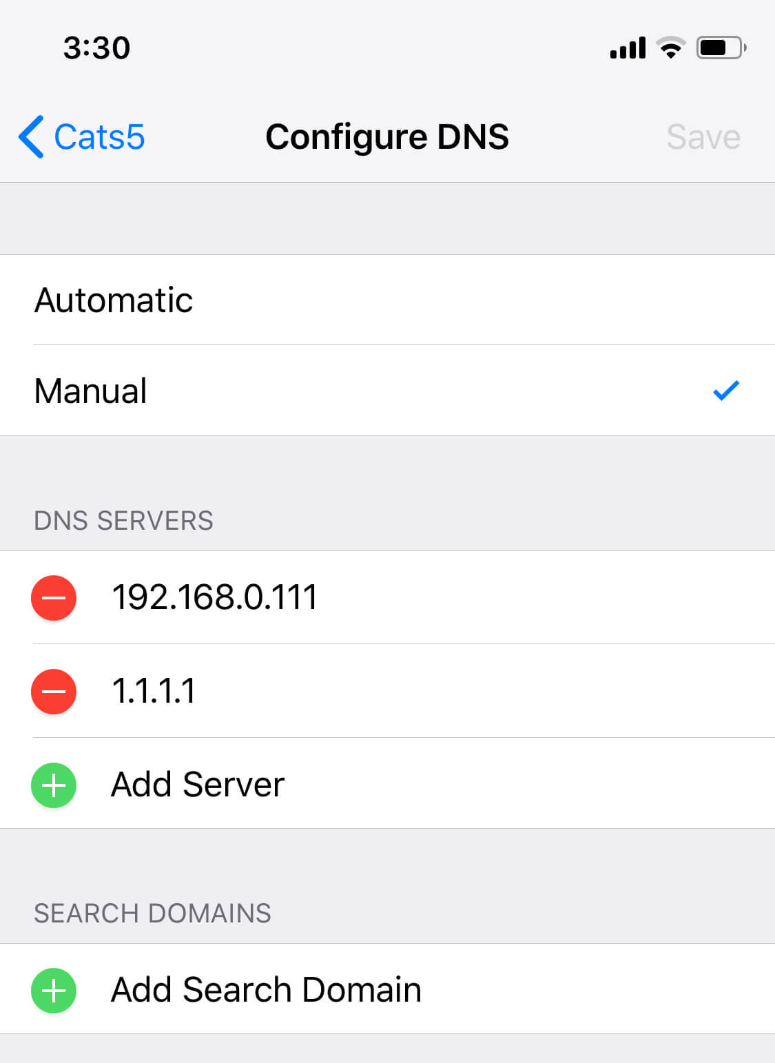 DNS-iOS